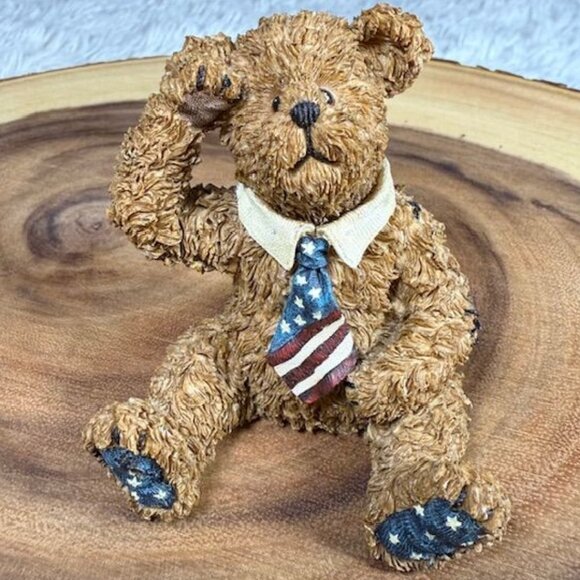 Vintage Boyds Bears Yankee Doodlebear Stars & Stripes Forever Figurine #2277921 - Picture 2 of 8